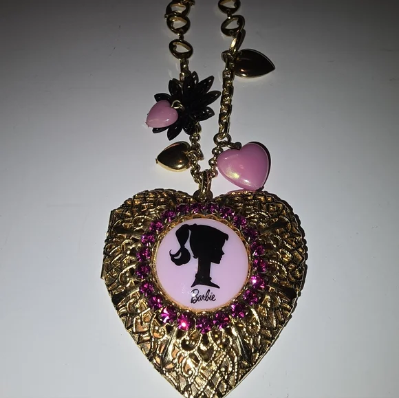 Tarina Tarintino Barbie Classic Silhouette Locket Necklace - Picture 2 of 8